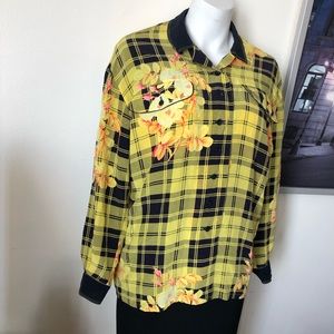 ESCADA VINTAGE LUXURY SILK BLOUSE